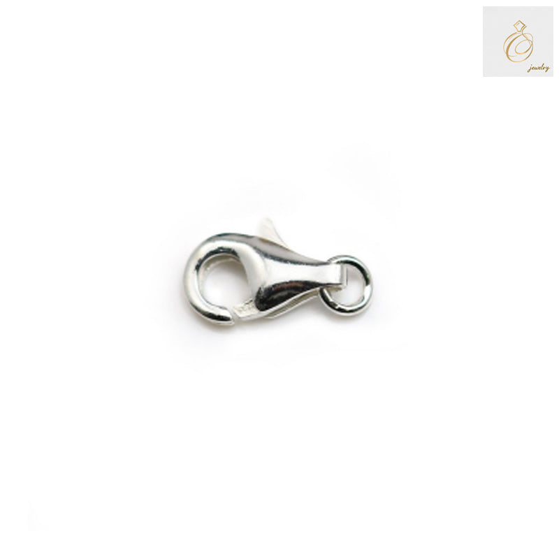925 Sterling Silver Lobster Clasp 5x9mm - Pack of 10 Jewelry Findings for Necklaces and Bracelets
