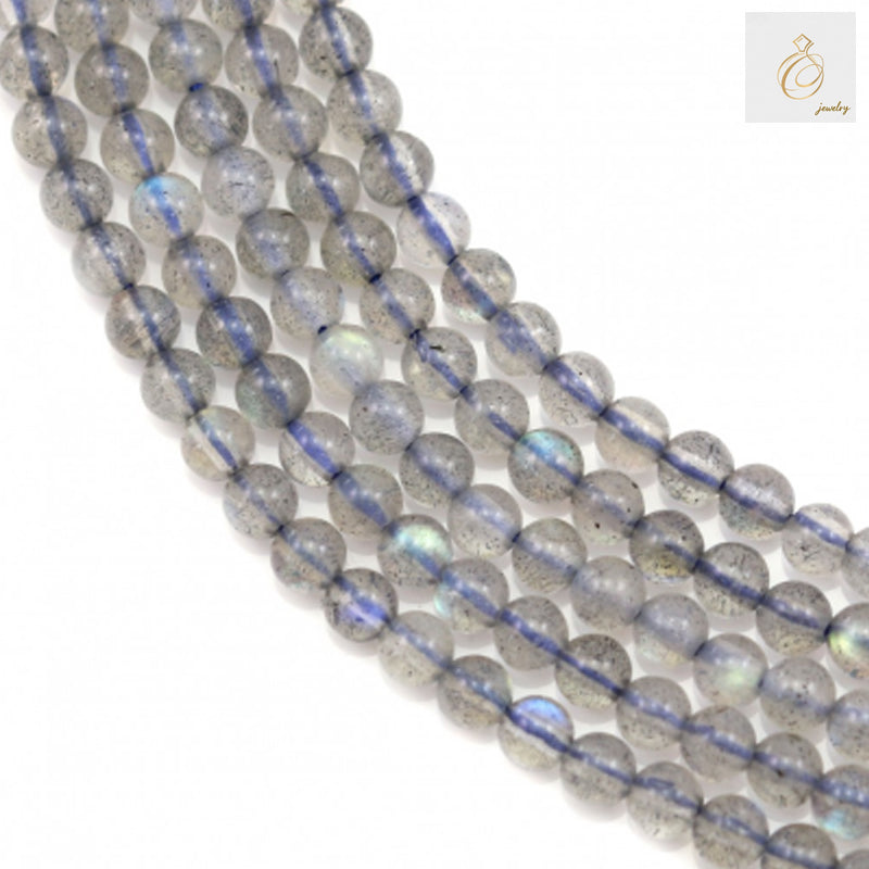 Natural labradorite round beads 3mm strand with blue-green flash"
"135 pieces natural labradorite gemstone beads for jewelry making