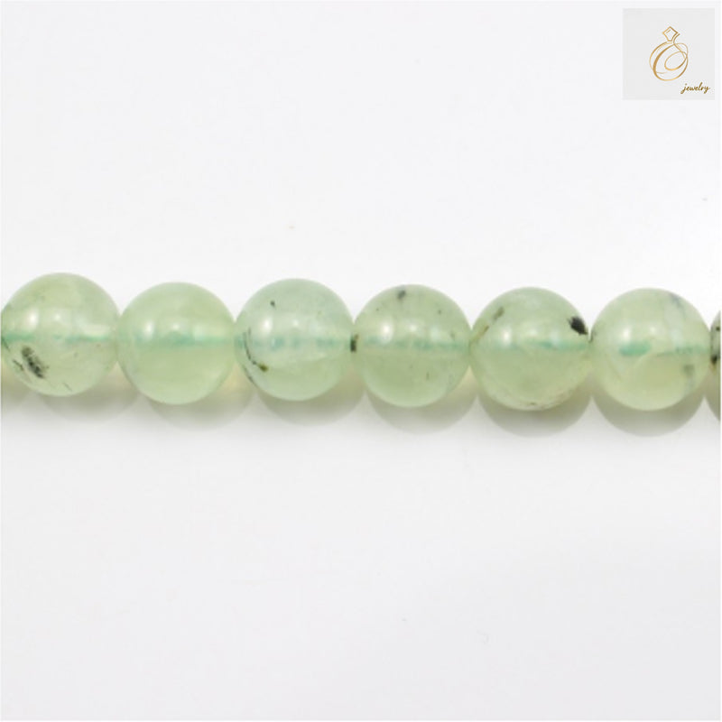 Natural prehnite round beads strand 2mm diameter green gemstone jewelry making supplies"
"Premium prehnite beads 39-40cm strand natural green gemstone round beads"
"Natural prehnite gemstone beads 2mm round green healing stone jewelry supplies