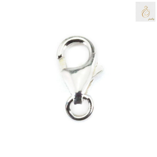 925 Sterling Silver Lobster Clasp 4x7mm - Pack of 10 Jewelry Making Findings