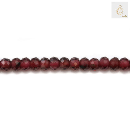 39-40cm strand of natural garnet beads for jewelry making