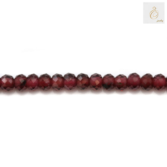 39-40cm strand of natural garnet beads for jewelry making