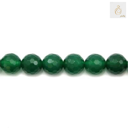 12mm green agate round beads for jewelry making