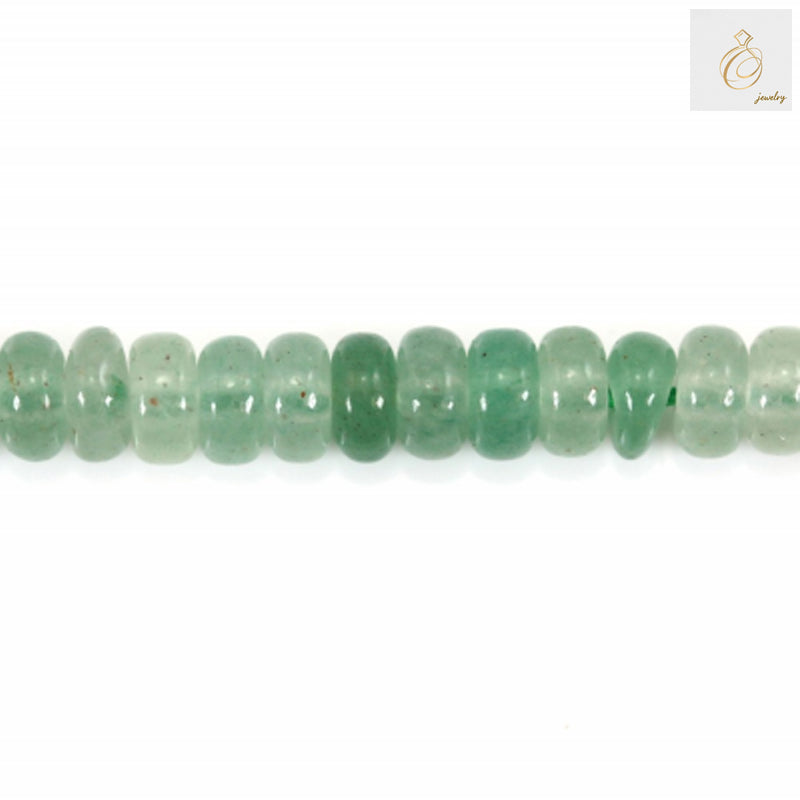 Aventurine verte Heishi taille 2x4 mm 39-40 cm fil