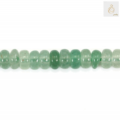 Aventurine verte Heishi taille 2x4 mm 39-40 cm fil