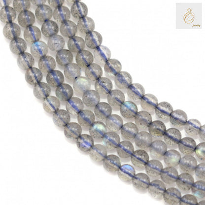 Natural labradorite round beads 3mm strand with blue-green flash"
"135 pieces natural labradorite gemstone beads for jewelry making