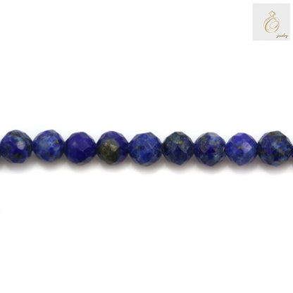 3mm natural lapis lazuli beads strand for jewelry crafting