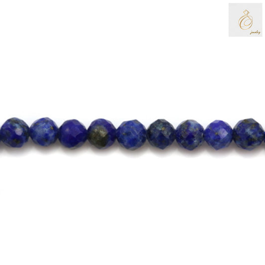 3mm natural lapis lazuli beads strand for jewelry crafting