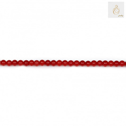 Red sea bamboo round beads 3mm diameter on 39-40cm strand"
"Natural red bamboo beads for jewelry making, 3mm round shape"
"Red sea bamboo craft beads strand, 3mm size for DIY jewelry